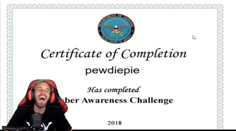 PewDiePie Cyber Challenge